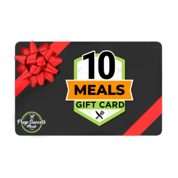 10 meals gift card
